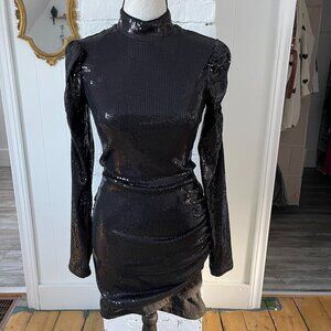 Edie Sequins Bodycon Dress (XS)